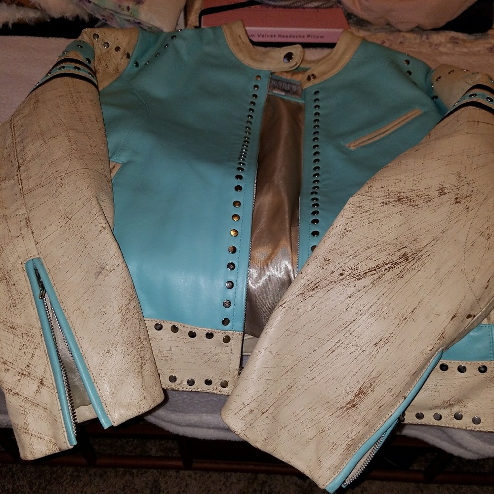 leather jacket